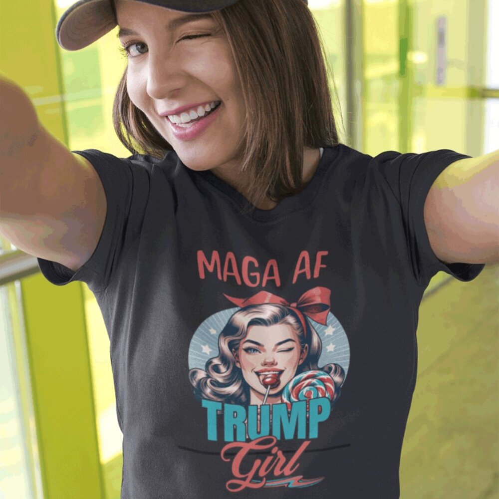 MAGA AF TRUMP GIRL T-shirt